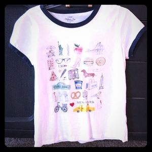 NYC on a Tee! ❤️🗽 🚕 🥨 ⚾️ 🚲 🛍 🥯 🎺 🐦 🍕